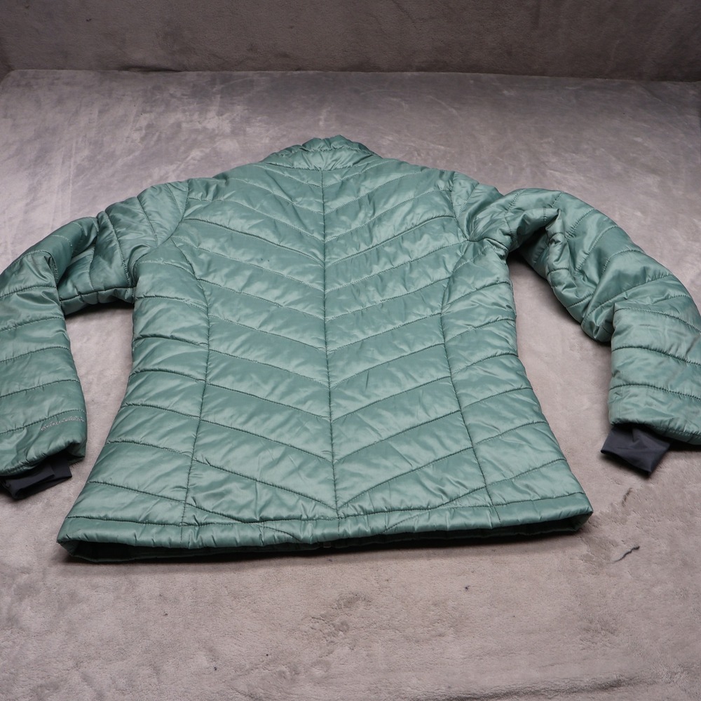Columbia Jacket Women Medium Powder Lite Omni-Heat Insulated Warm Quilted Puffer - Picture 8 of 15